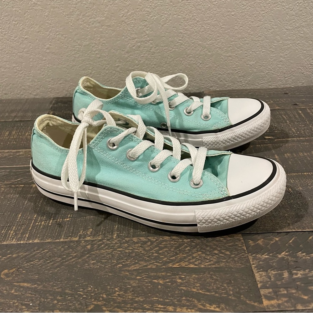 Converse in “Beach Glass” color, size 6